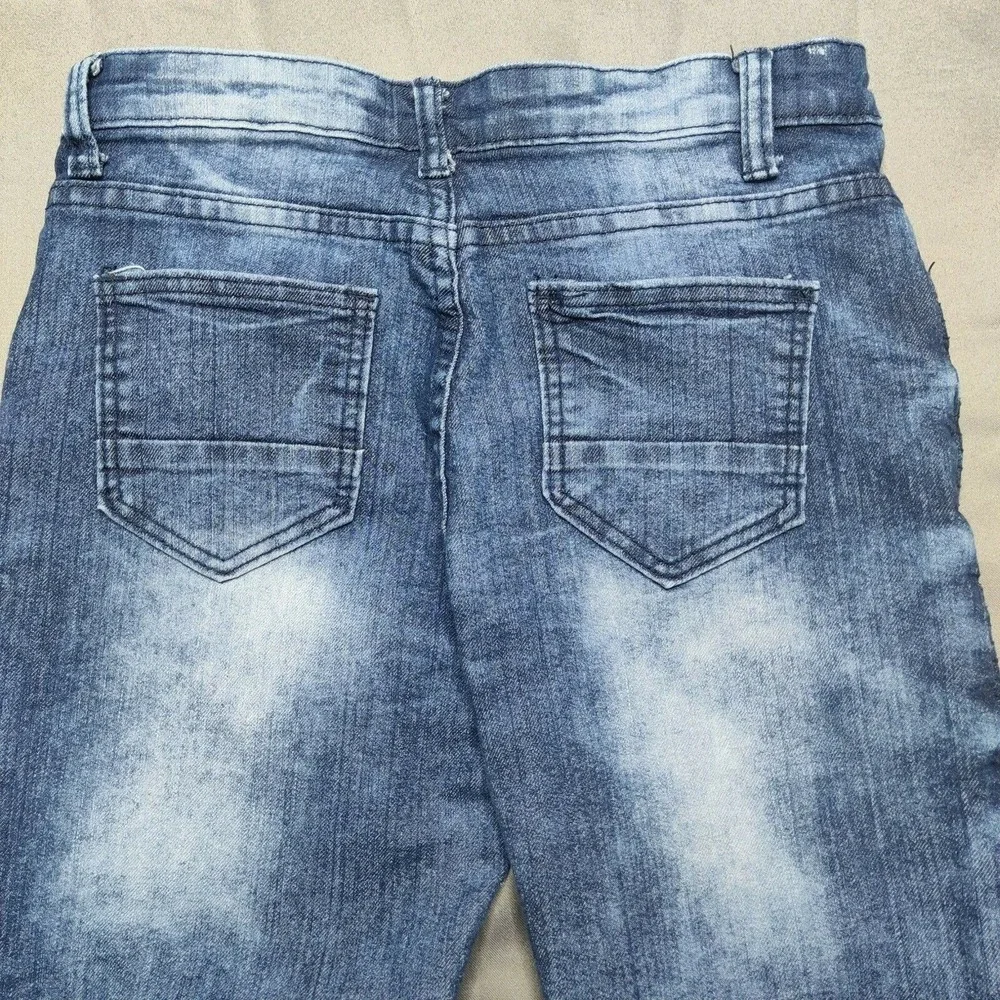 ENCRYPTED SUPPLY COMPANY Girls Size 14 The Collection Stretch‎ Denim Jeans